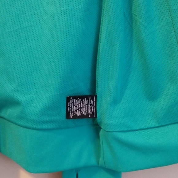 Fila Sport teal ruched zip track jacket EUC - Picture 6 of 6
